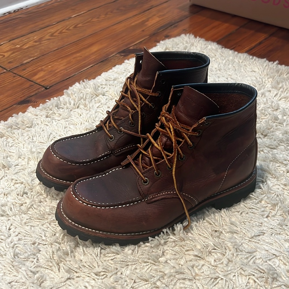 Vintage Red Wing x JCrew rugged classic boots EUC